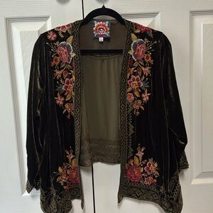 Johnny Was open jacket